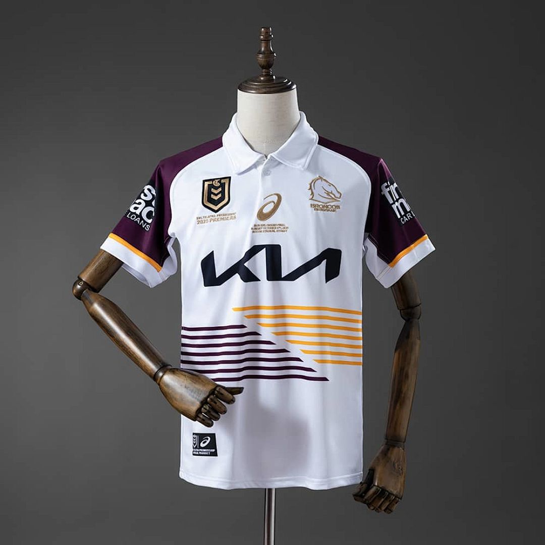 NRL Brisbane Broncos 2025 Grand Champion Jersey S-5XL