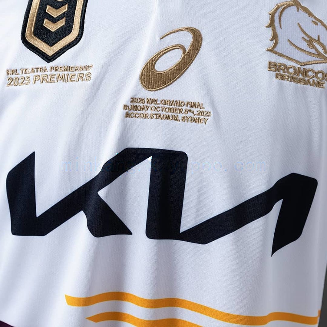 NRL Brisbane Broncos 2025 Grand Champion camiseta S-5XL 8