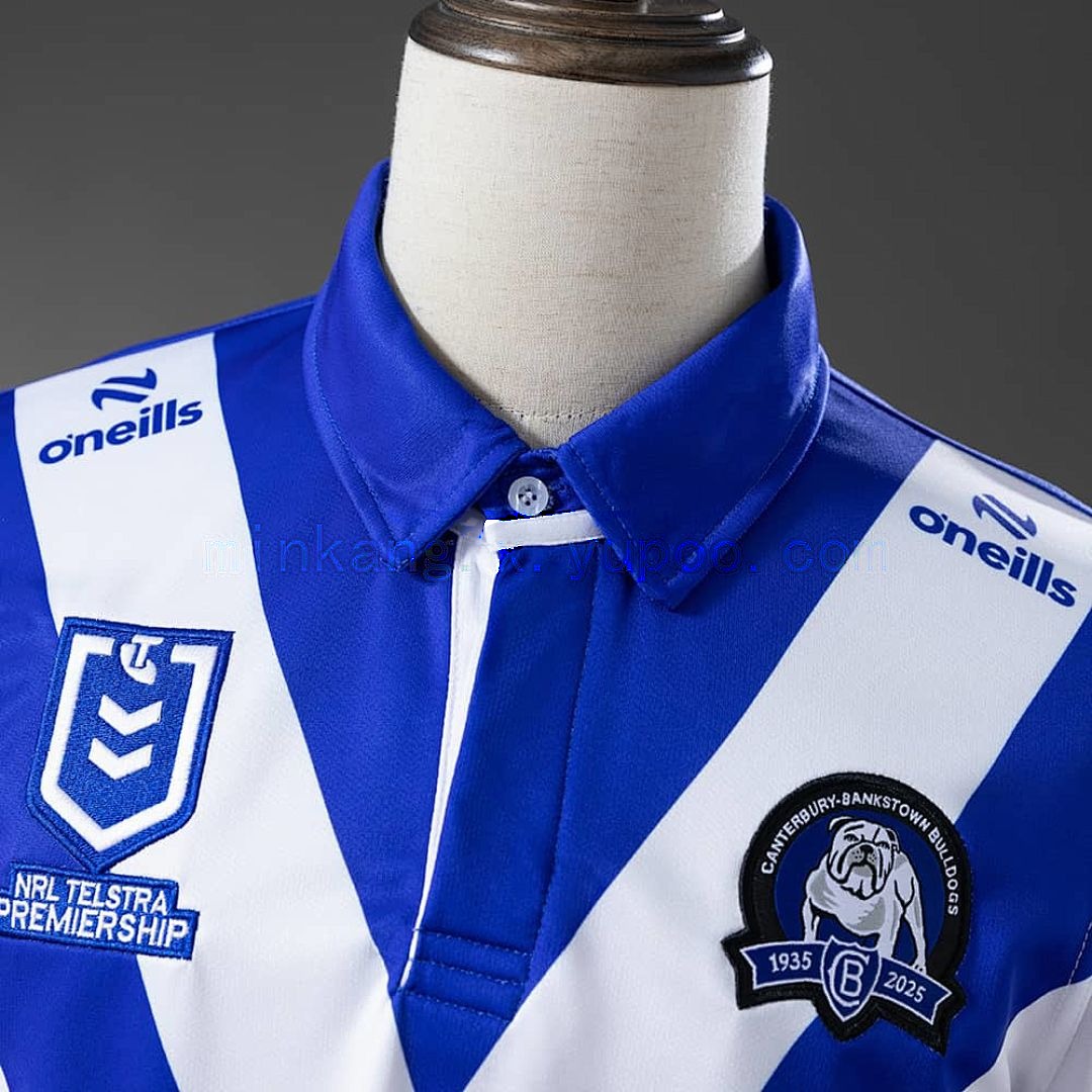 NRL Canterbury-Bankstown Bulldogs 2025 Commemorative Edition Jersey S-5XL 8