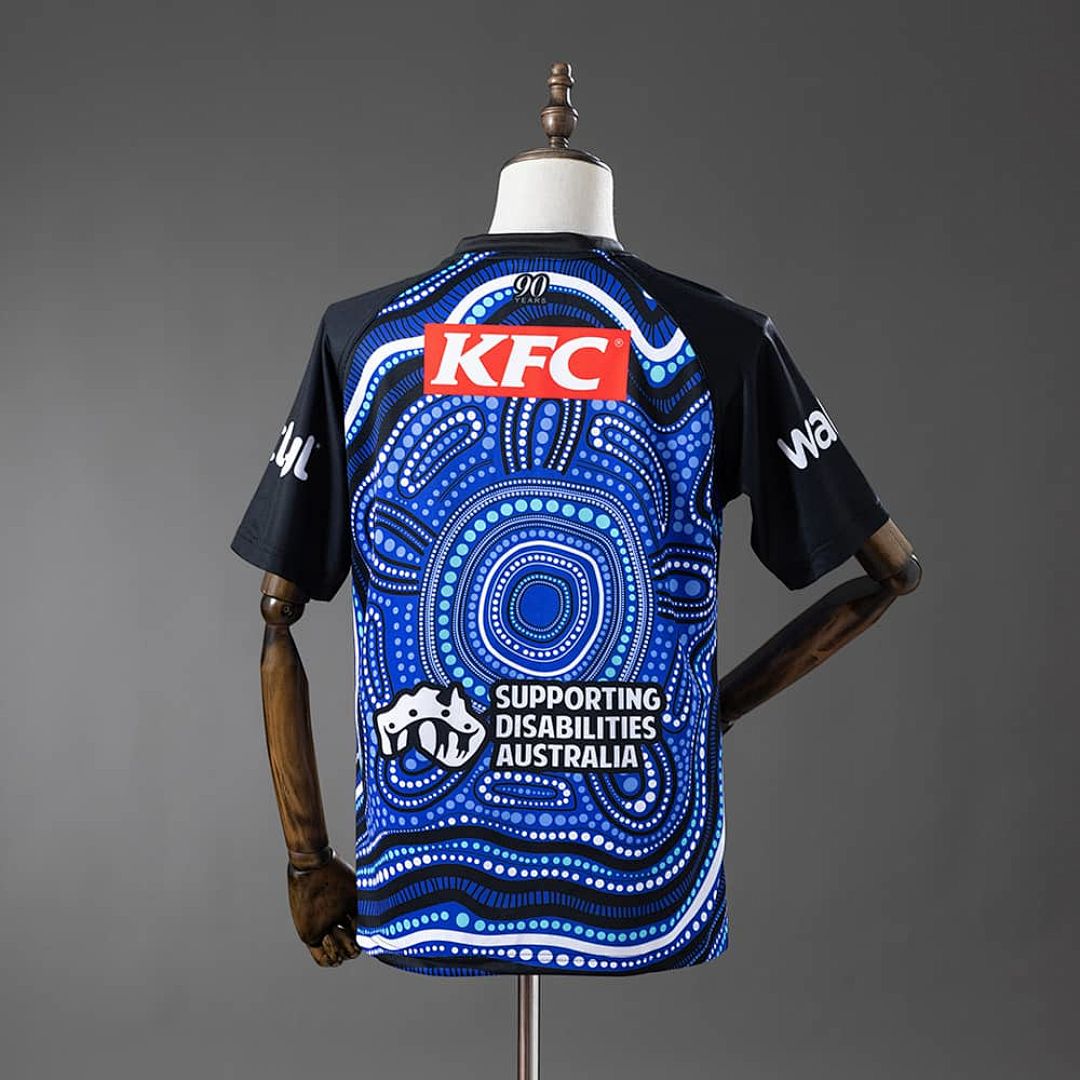 NRL Canterbury-Bankstown Bulldogs 2025 Indigenous Jersey S-5XL 2