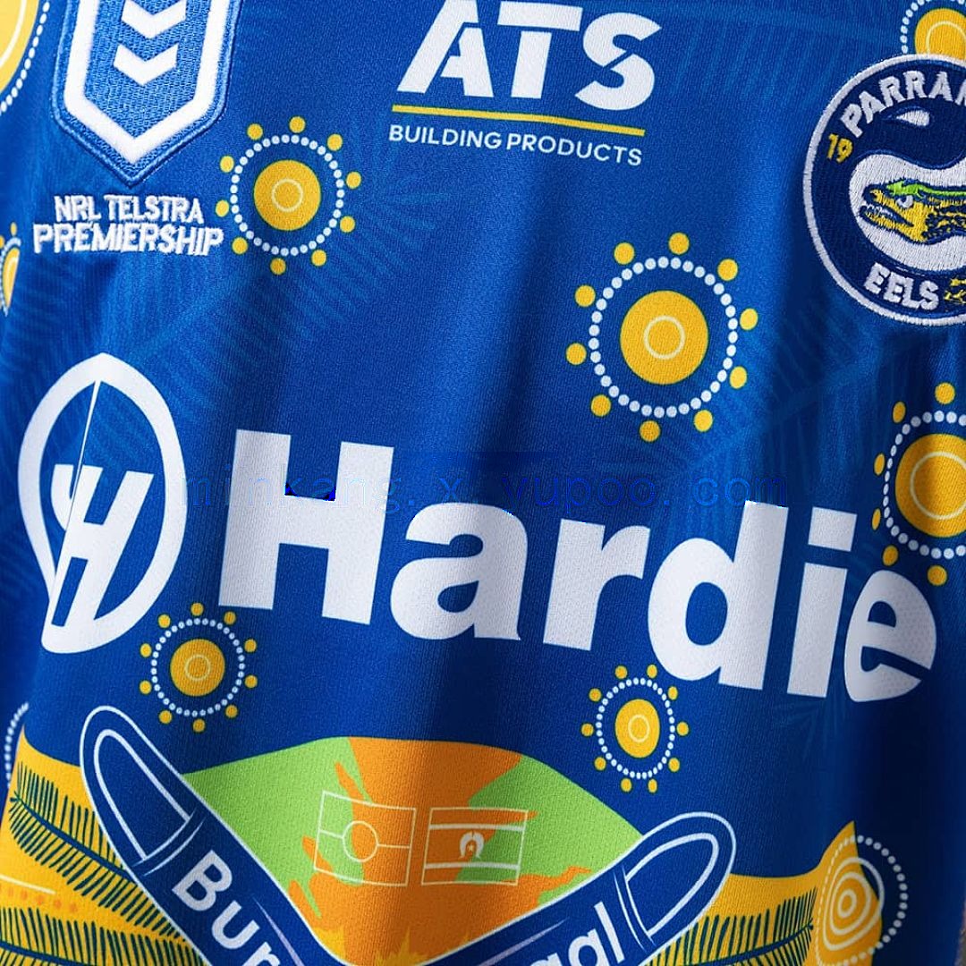 NRL Parramatta Eels 2025 Indigenous maillot S-5XL 7