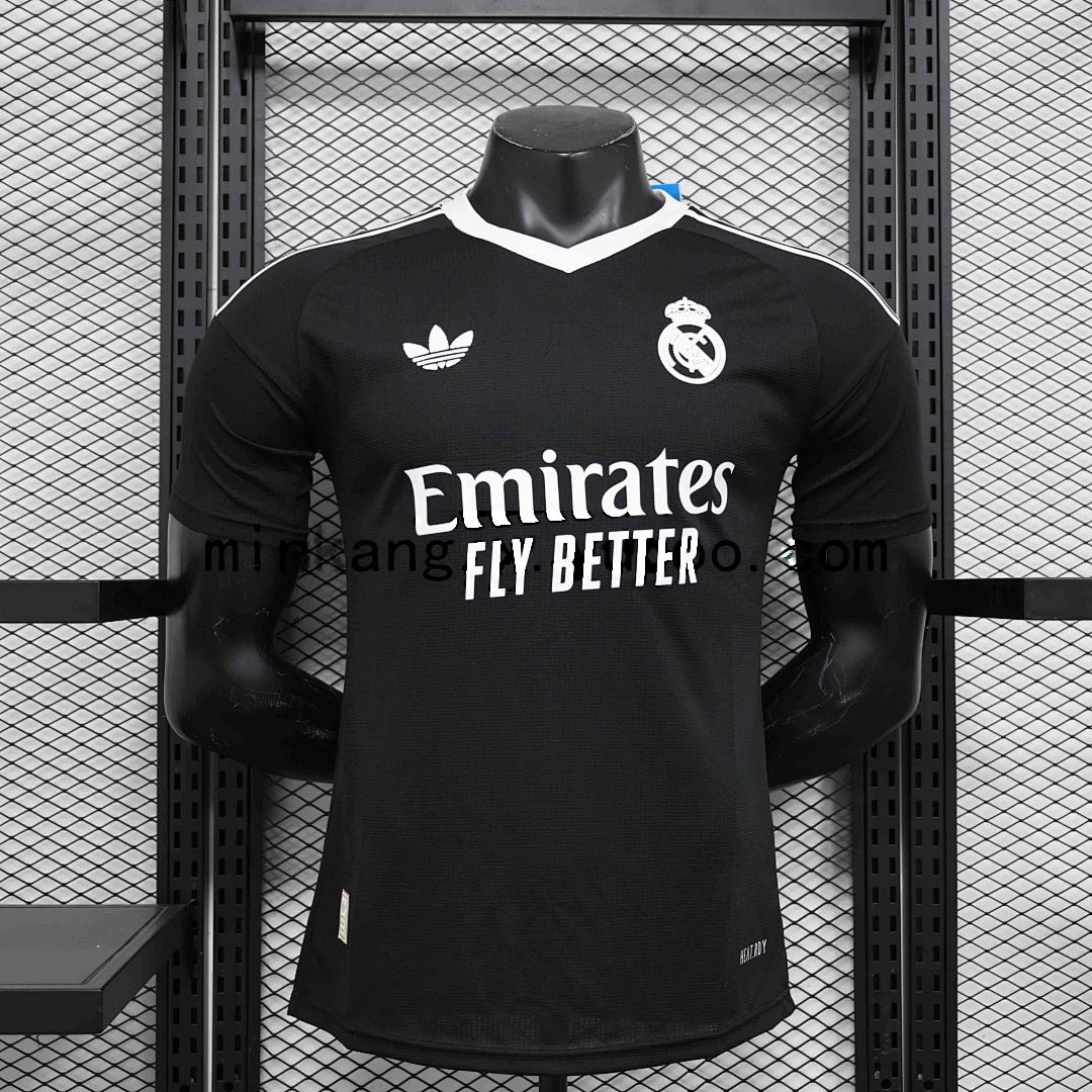 24-25 Player Real Madrid Black S-XXL