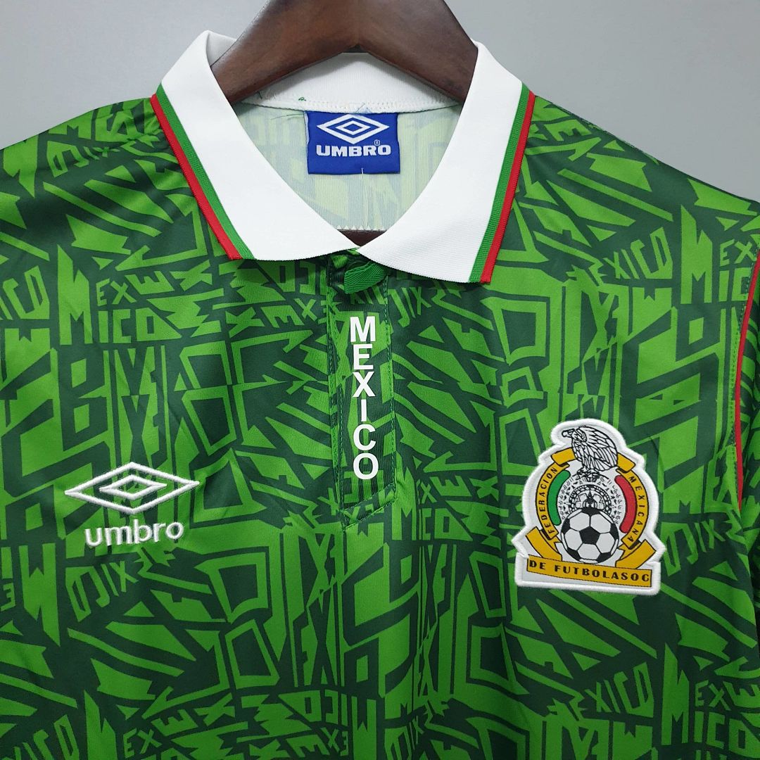 Mexico 1994 retro shirt home 4