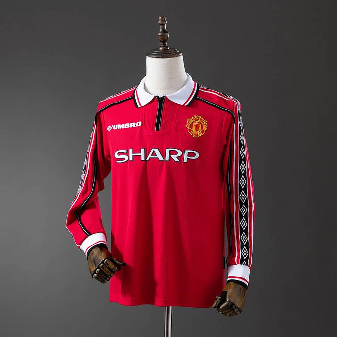 Retro long-sleeved 98_99 M-U home S-XXL