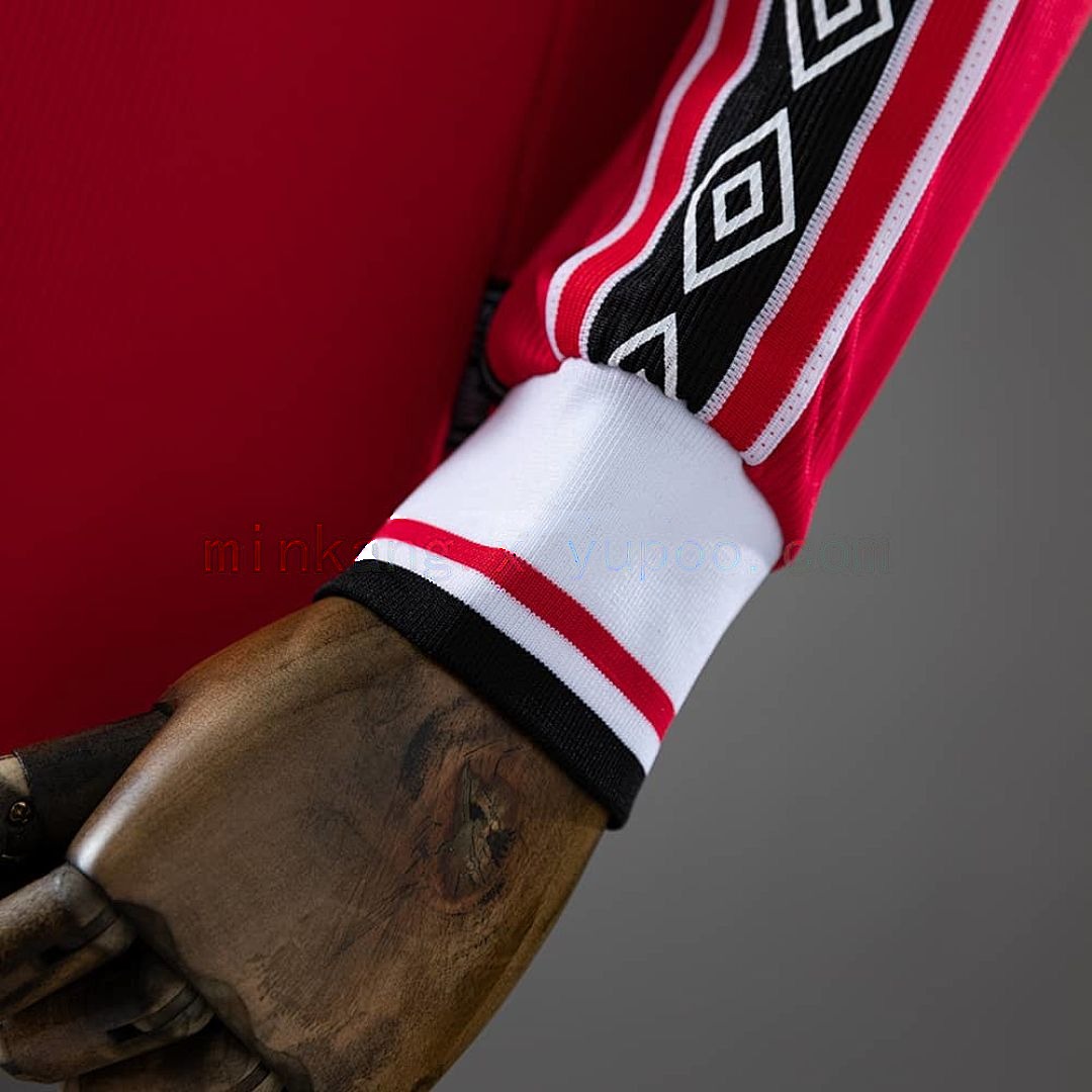 Retro long-sleeved 98_99 M-U home S-XXL 2