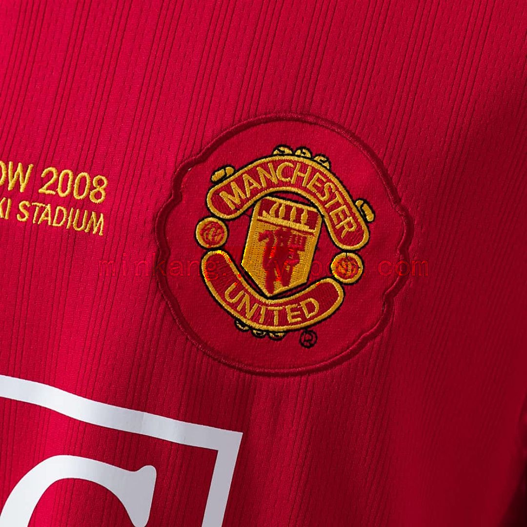 Retro 07_08 M-U Champions League version home S-XXL 5