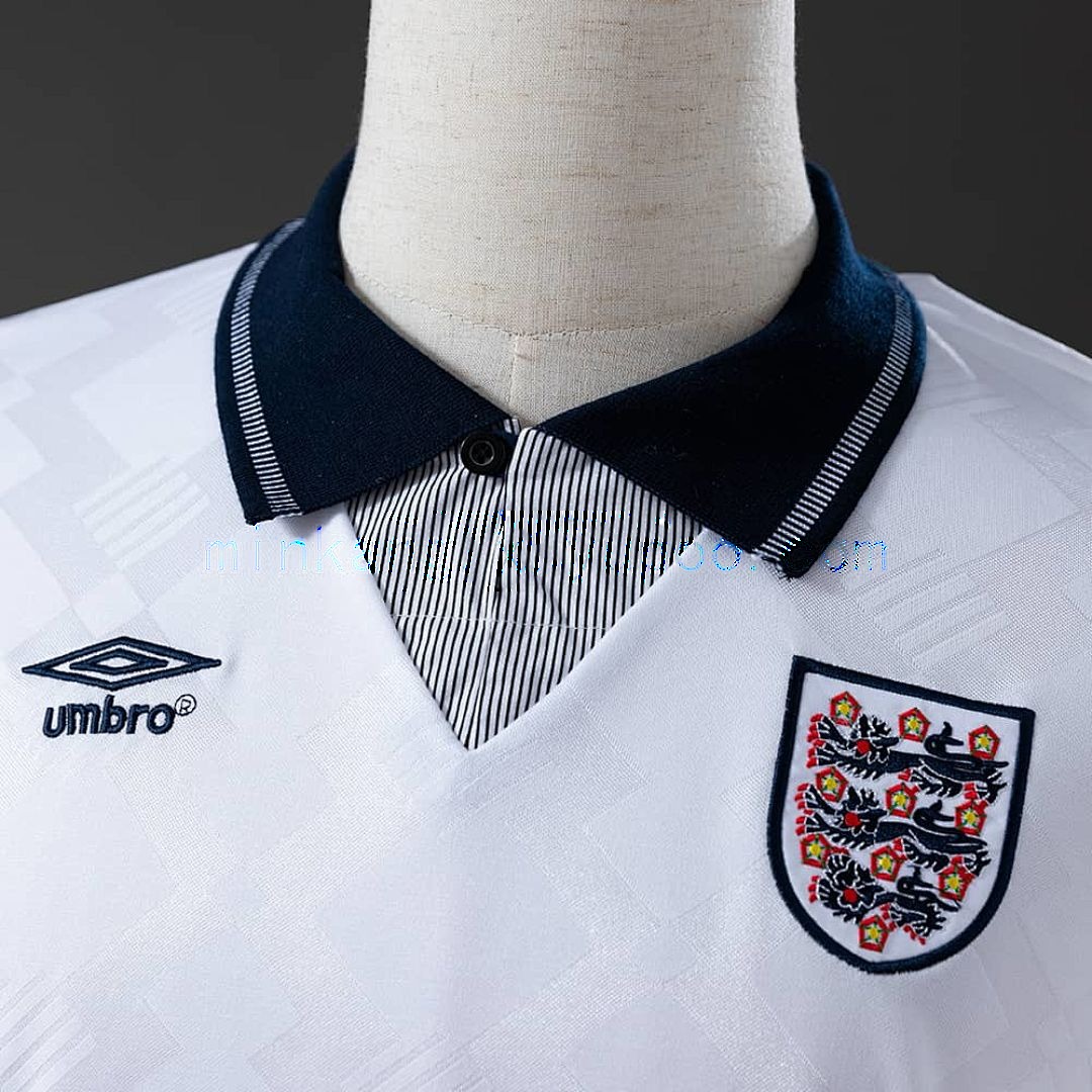 Retro 1990 England home S-XXL 5