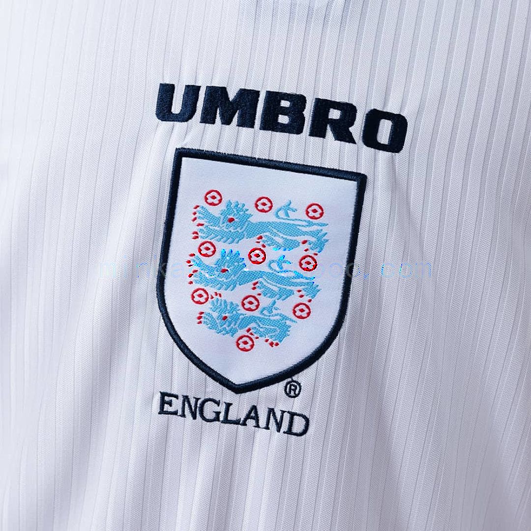 Retro Long Sleeve 1998 England home S- XXL 3