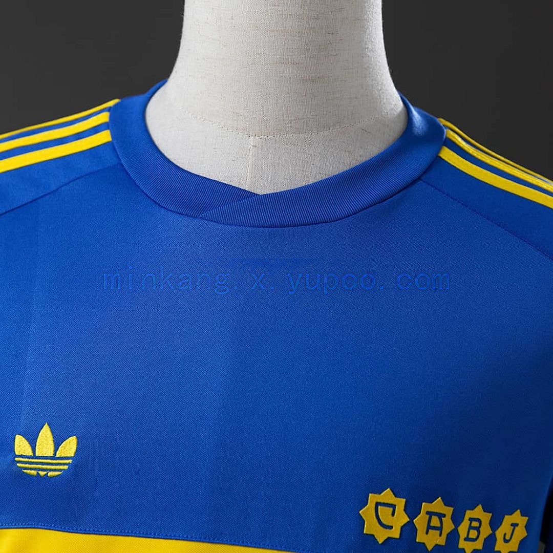 Retro Long sleeve 1981 Boca Juniors home S-XXL 5