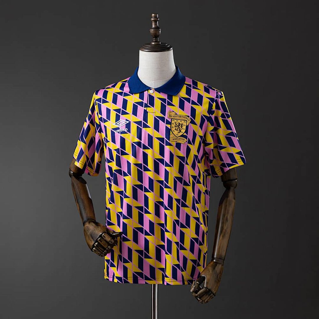 Retro Scotland 1988_89 third away S-XXL
