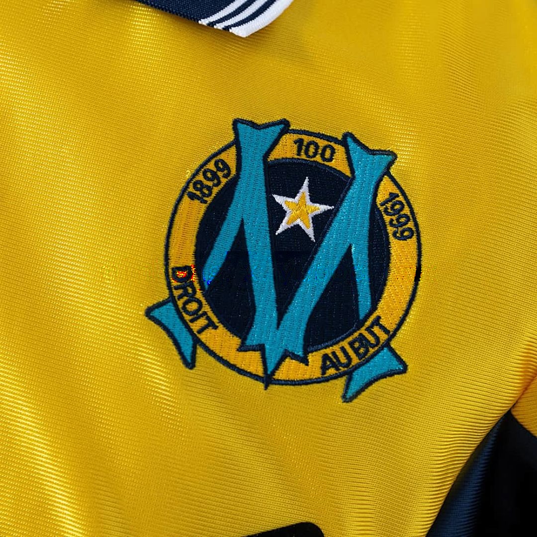 Retro 98_99 Marseille away yellow S-XXL (811) 4
