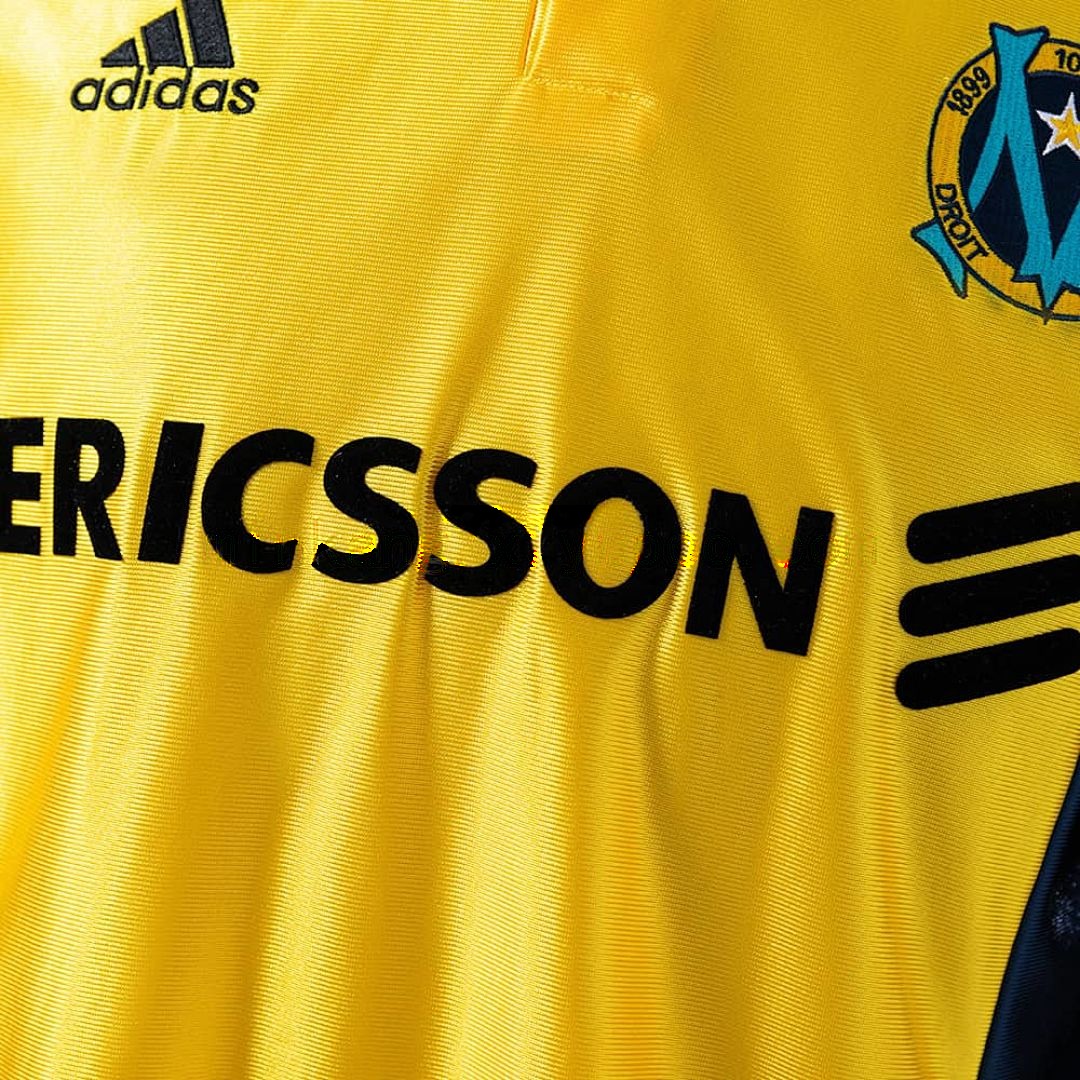 Retro 98_99 Marseille away yellow S-XXL (811) 5