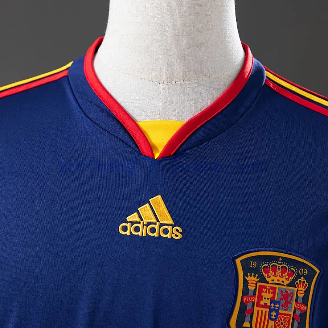 Retro long sleeve Spain 2010 away S-XXL 5