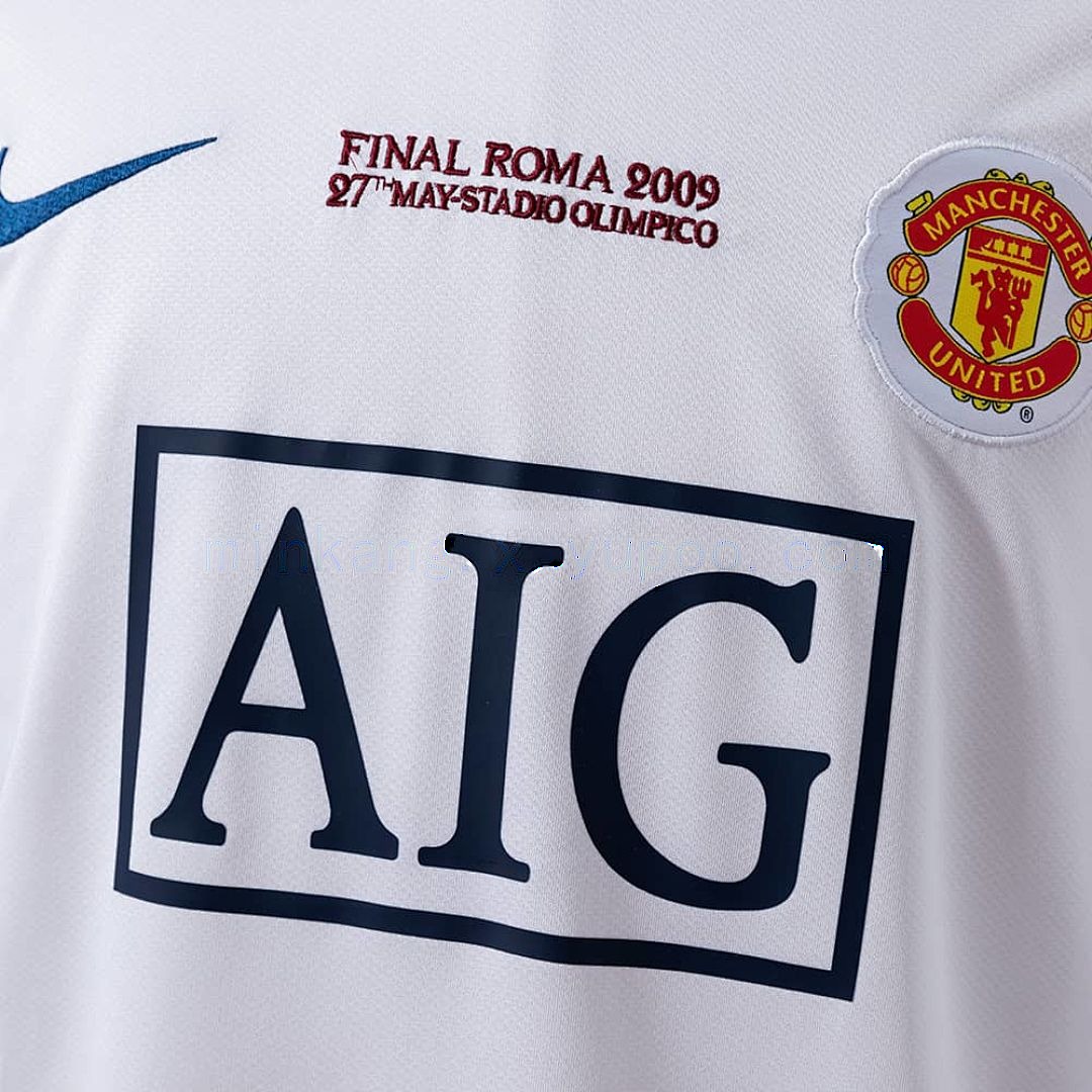 Retro Manchester United 08_09 Champions League away white S-XXL 7