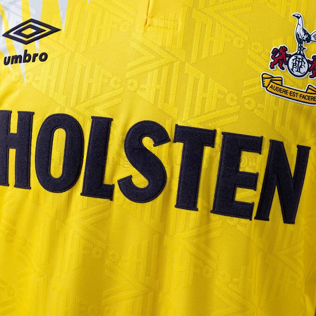 Retro Tottenham 92_94 Away Yellow S-XXL 5