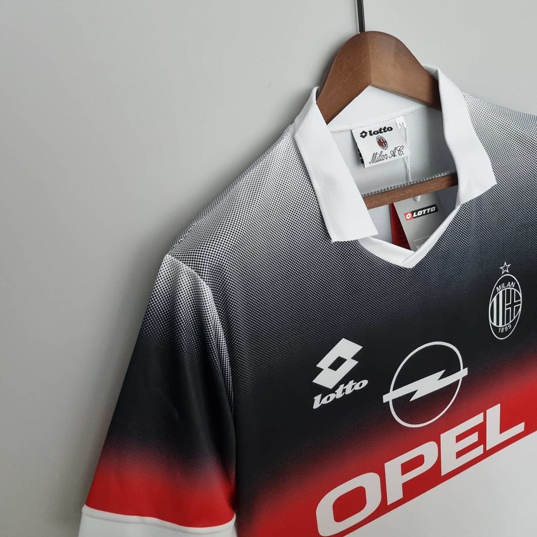 Retro AC Milan 95_96 Training Suit Black &amp; White S-XXL 5