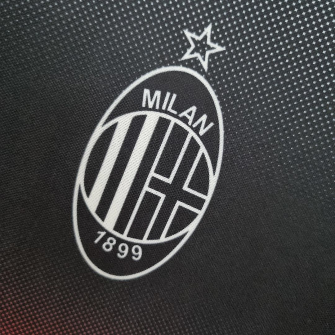 Retro AC Milan 95_96 Training Suit Black &amp; White S-XXL 7
