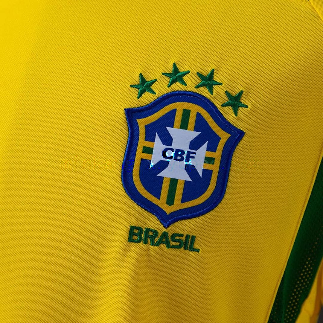 Retro 2002 Brazil home S-XXL 4
