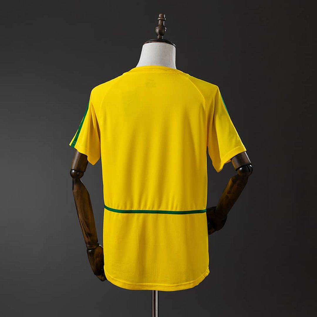 Retro 2002 Brazil home S-XXL 6
