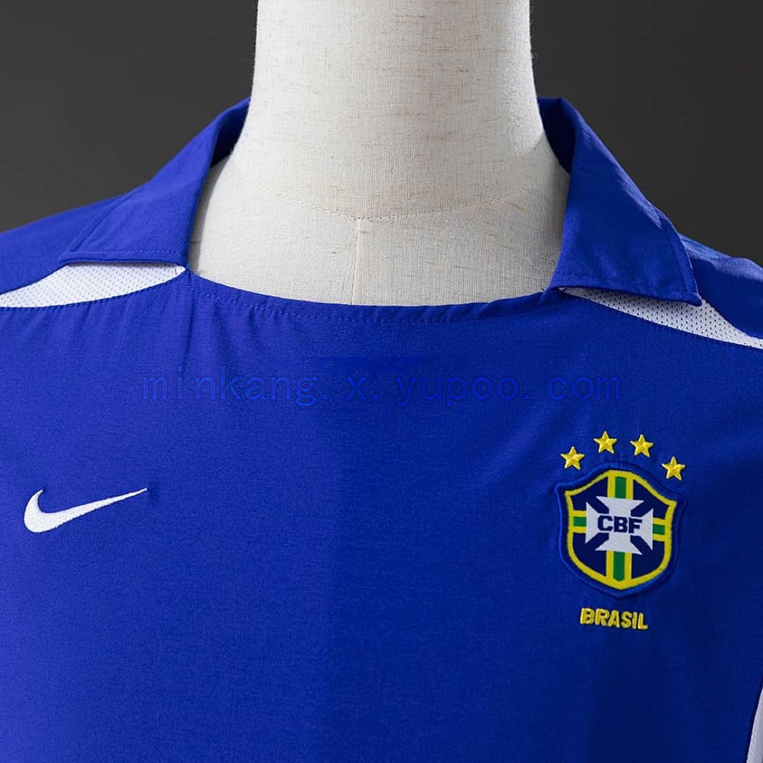 Retro 2002 Brazil away S-XXL 5