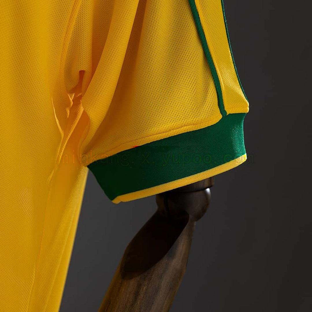 Retro Brazil 1998 home S-XXL 4