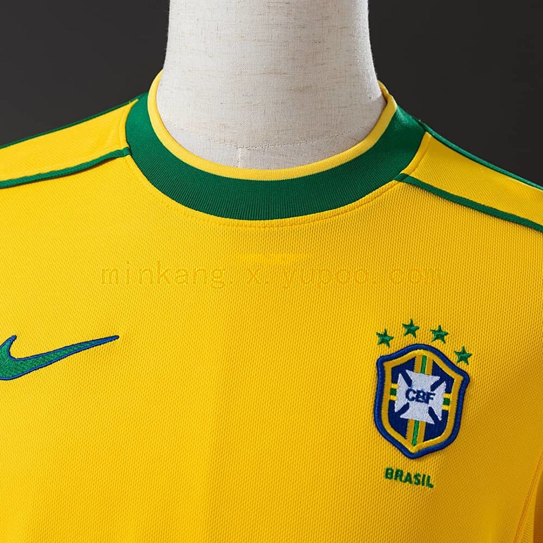 Retro Brazil 1998 home S-XXL 7