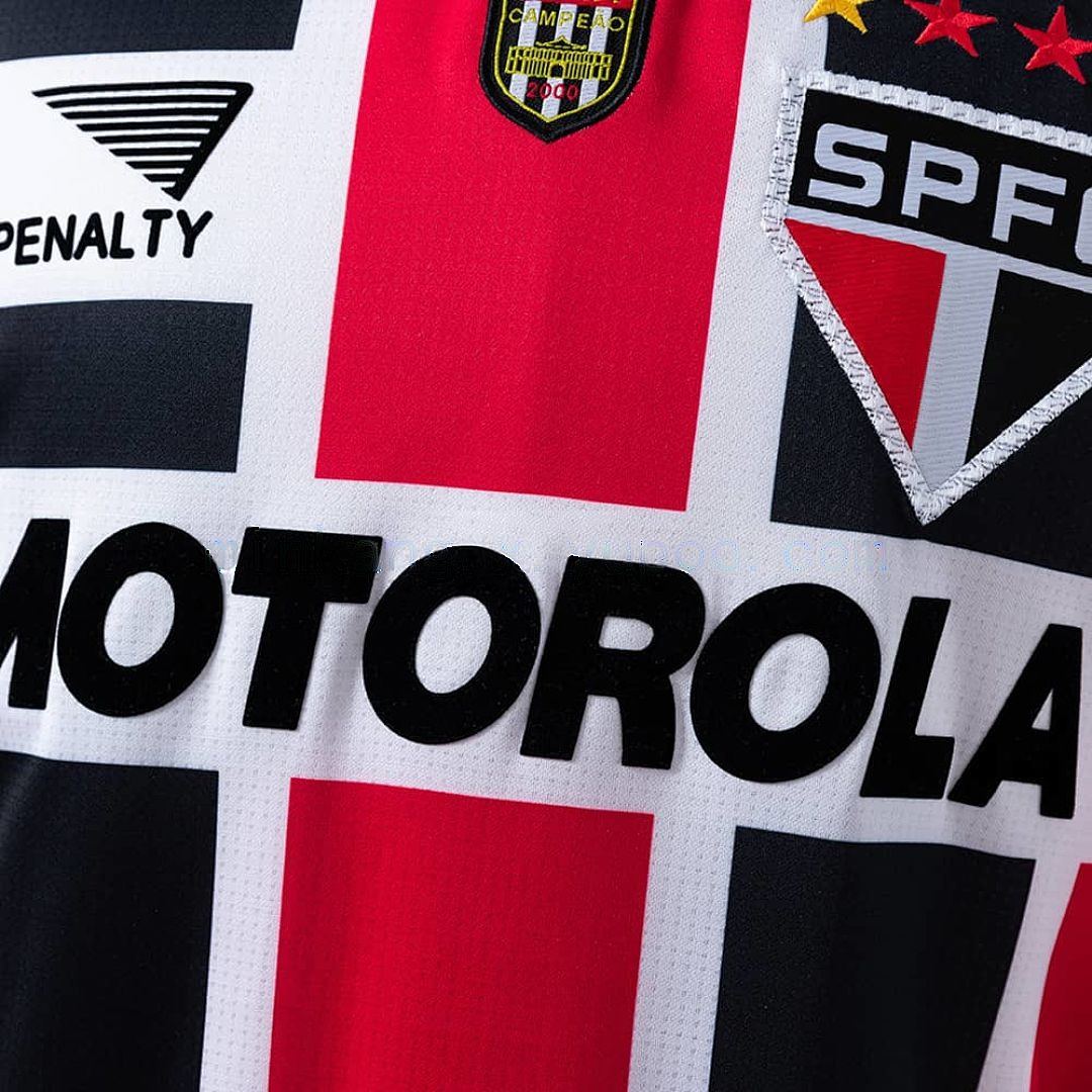 Retro sao paulo 2000 away S-XXL 7