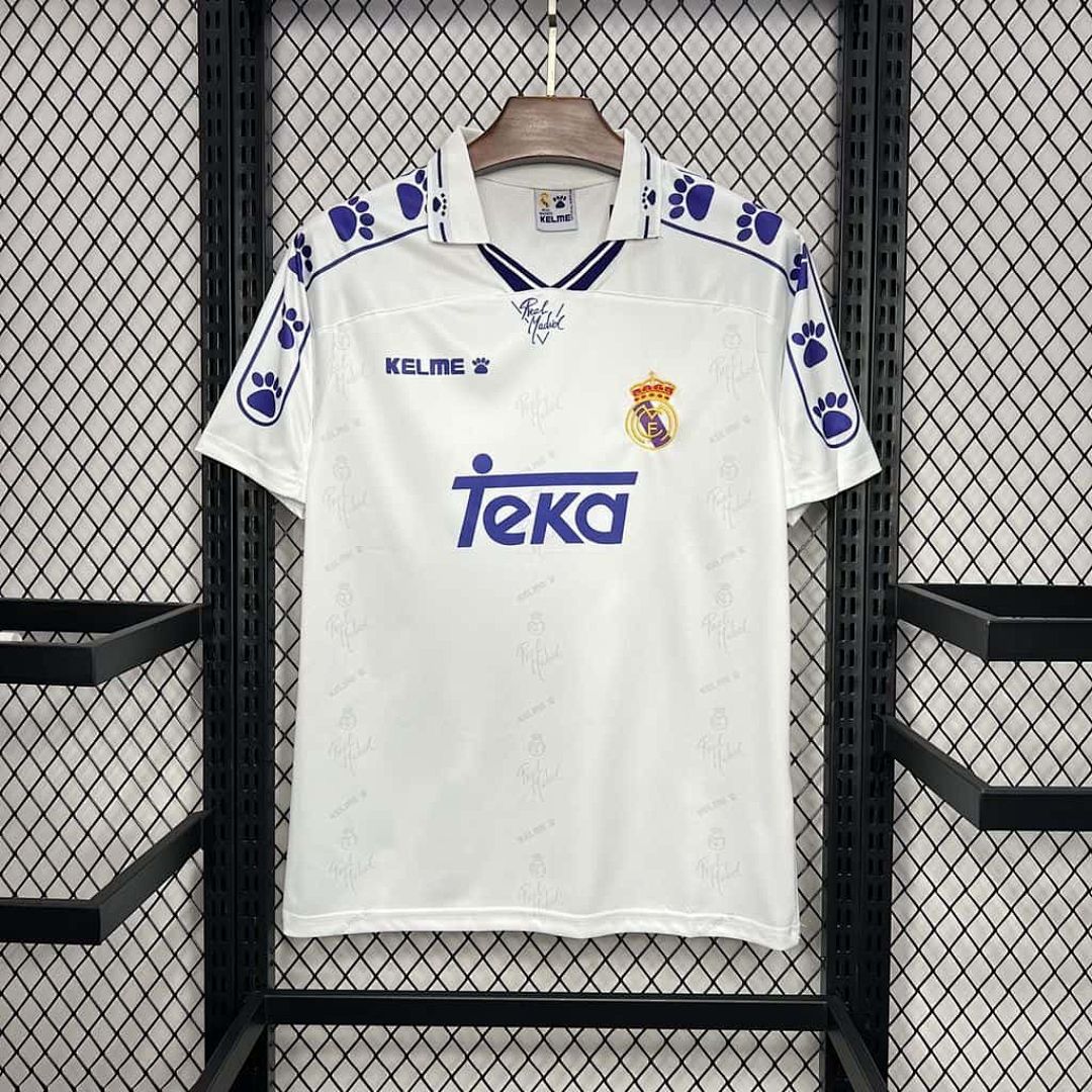 Retro 94-96 Real Madrid home S-XXL
