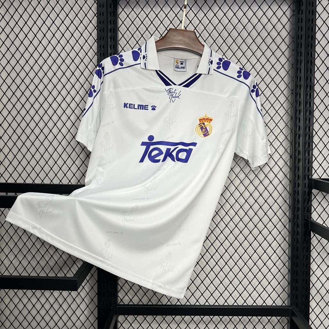 Retro 94-96 Real Madrid home S-XXL 6