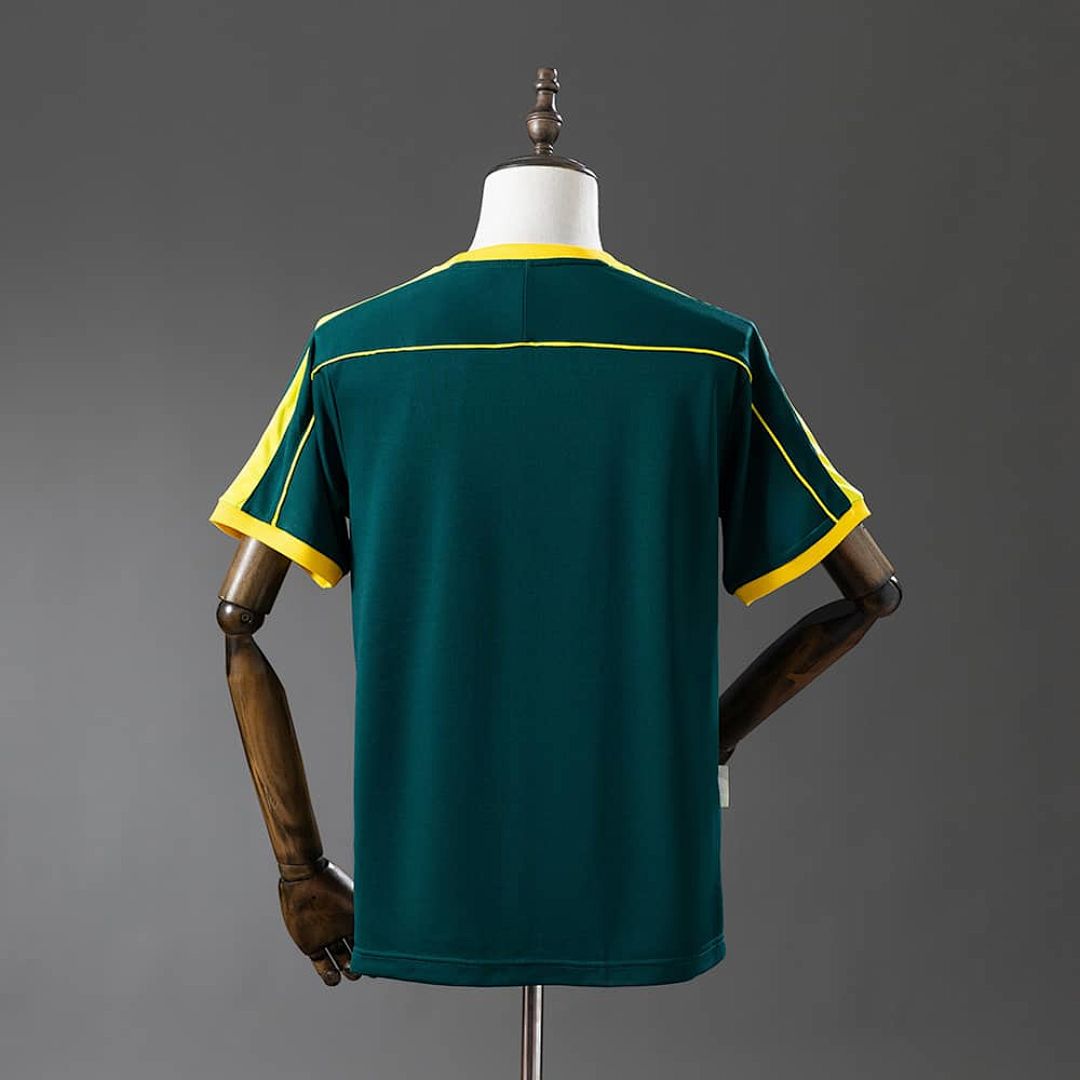 rétro gardien de but Brazil 1998 Dark vert S-XXL 8