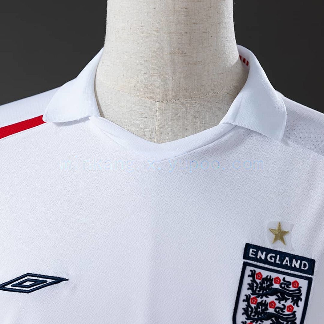 retro manga larga England 2006 local S-XXL 5
