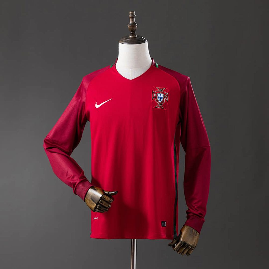 retro Portugal 2016 manga larga local S-XXL