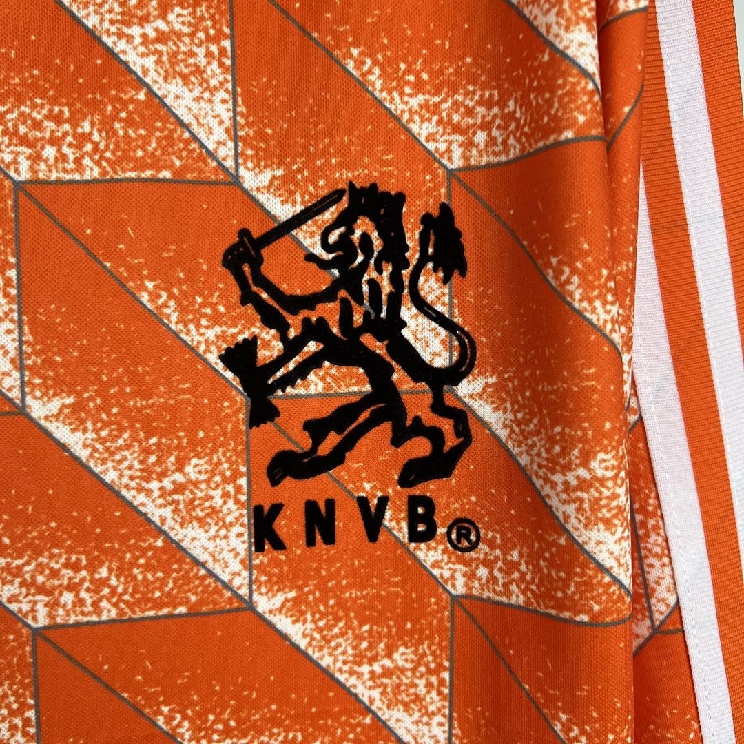 Retro Long Sleeve Holland 1988 Home S-XXL 8