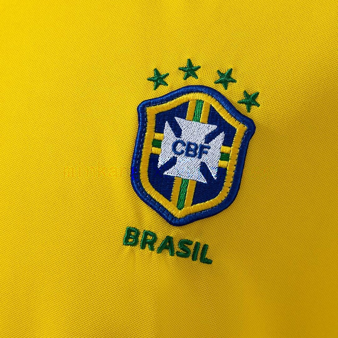 Retro Long Sleeve Brazil 1998 Home S-XXL 6