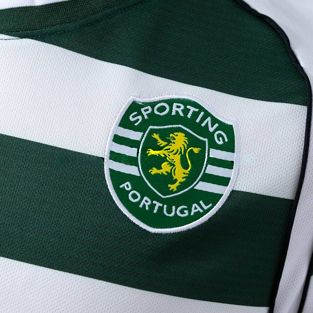 Retro Long Sleeve Sporting Lisbon 01_03 Home S-XXL 4