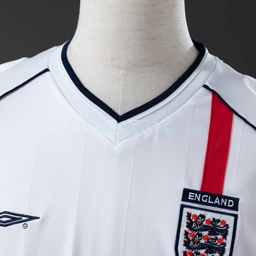 Retro England 2002 Home S-XXL 7