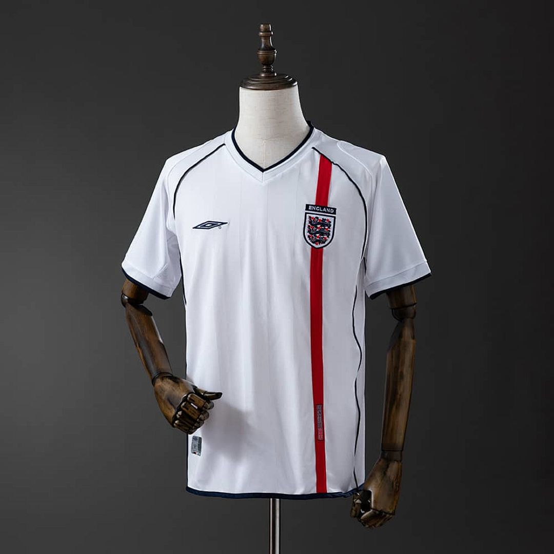 retro manga larga England 2002 local S-XXL