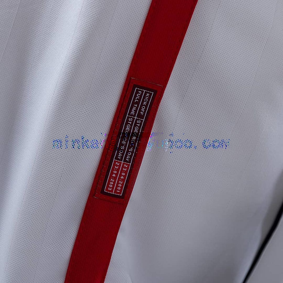 retro manga larga England 2002 local S-XXL 2