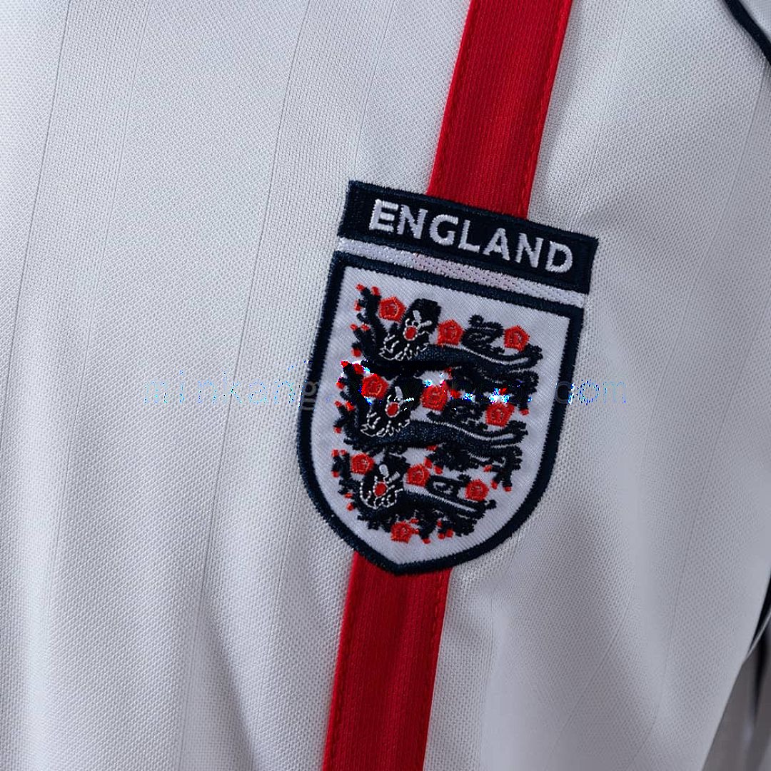 retro manga larga England 2002 local S-XXL 5