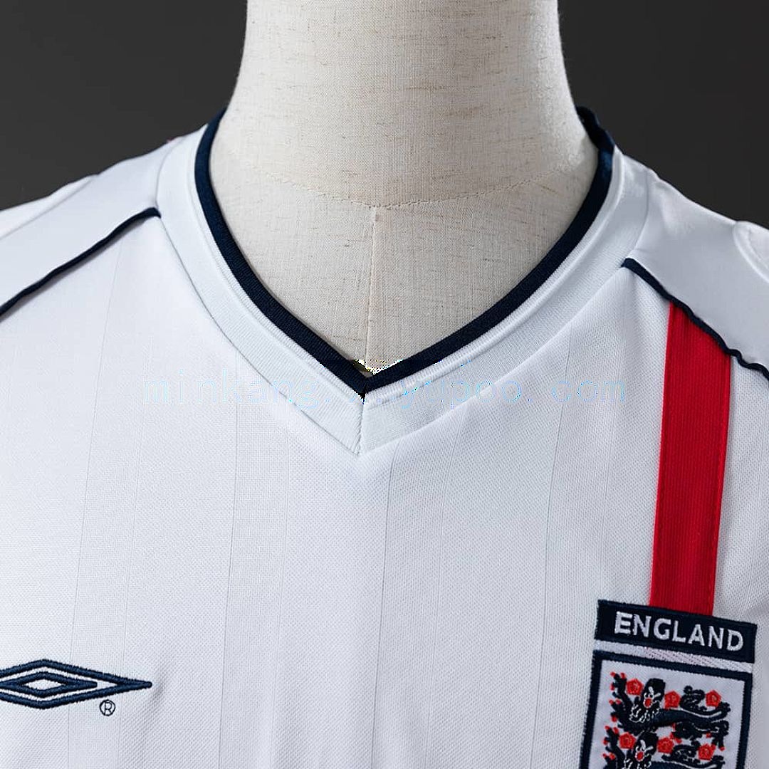 retro manga larga England 2002 local S-XXL 6
