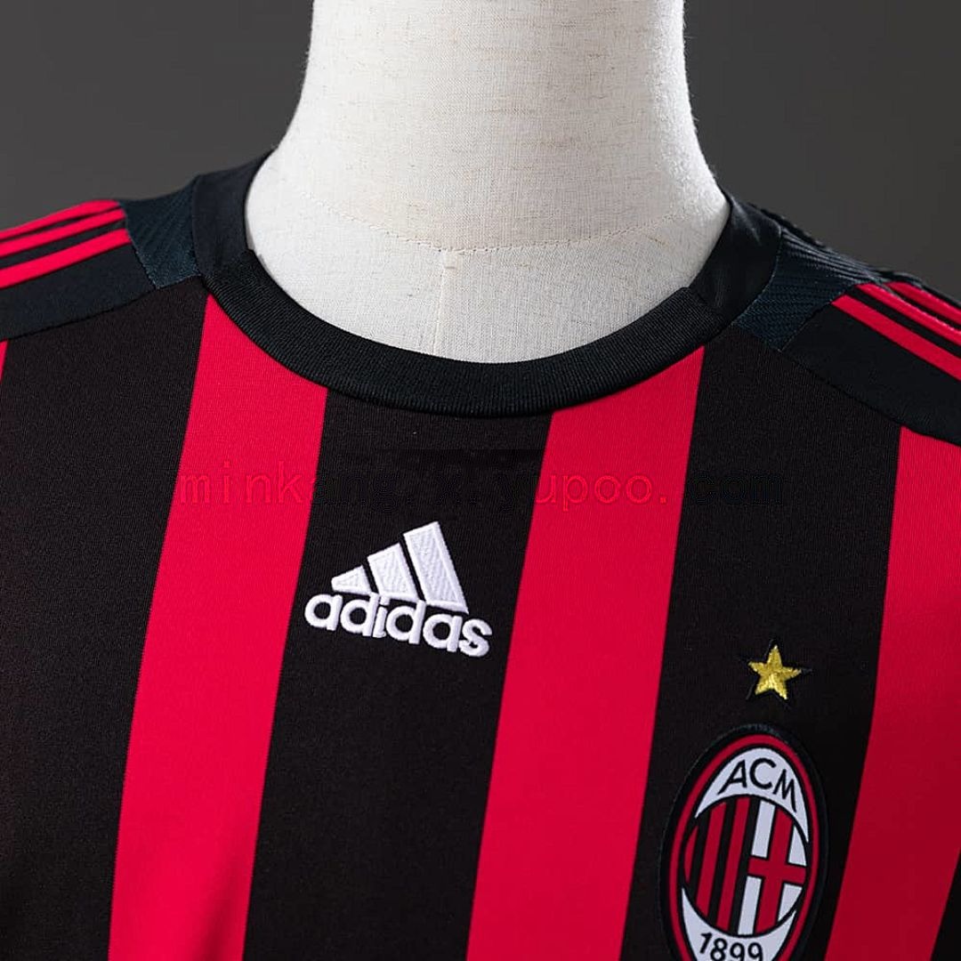 Retro long sleeve AC Milan 08_09 Home S-XXL 6