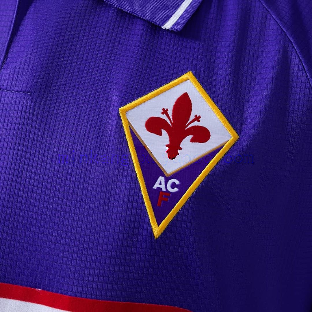 Retro long sleeve Fiorentina 1998 home S-XXL 4