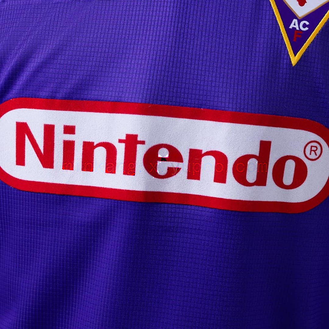 Retro long sleeve Fiorentina 1998 home S-XXL 5