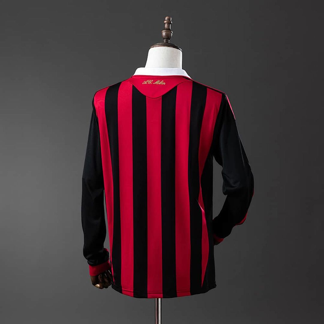 Retro long sleeve AC Milan 09_10 Home S-XXL 7