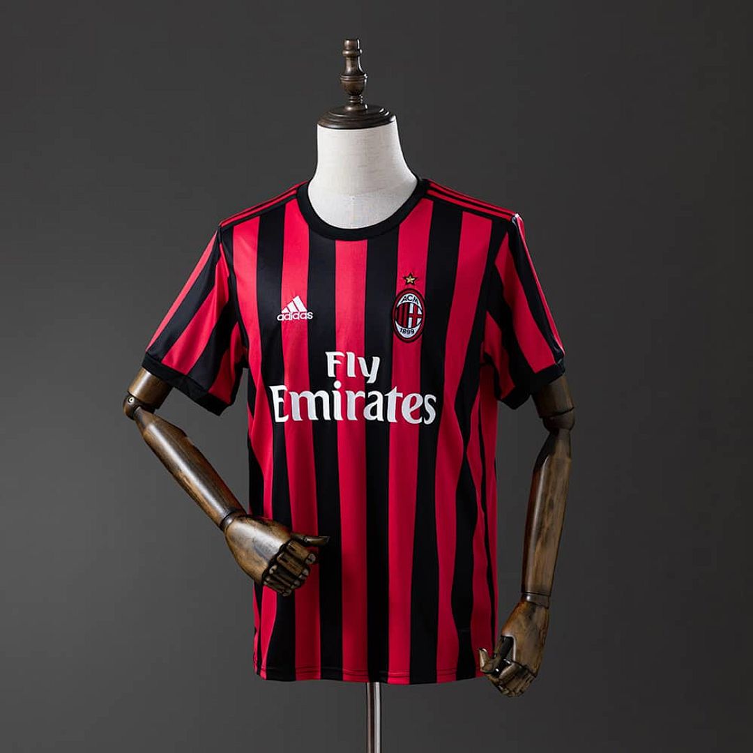 Retro AC Milan 17_18 Home S-XXL