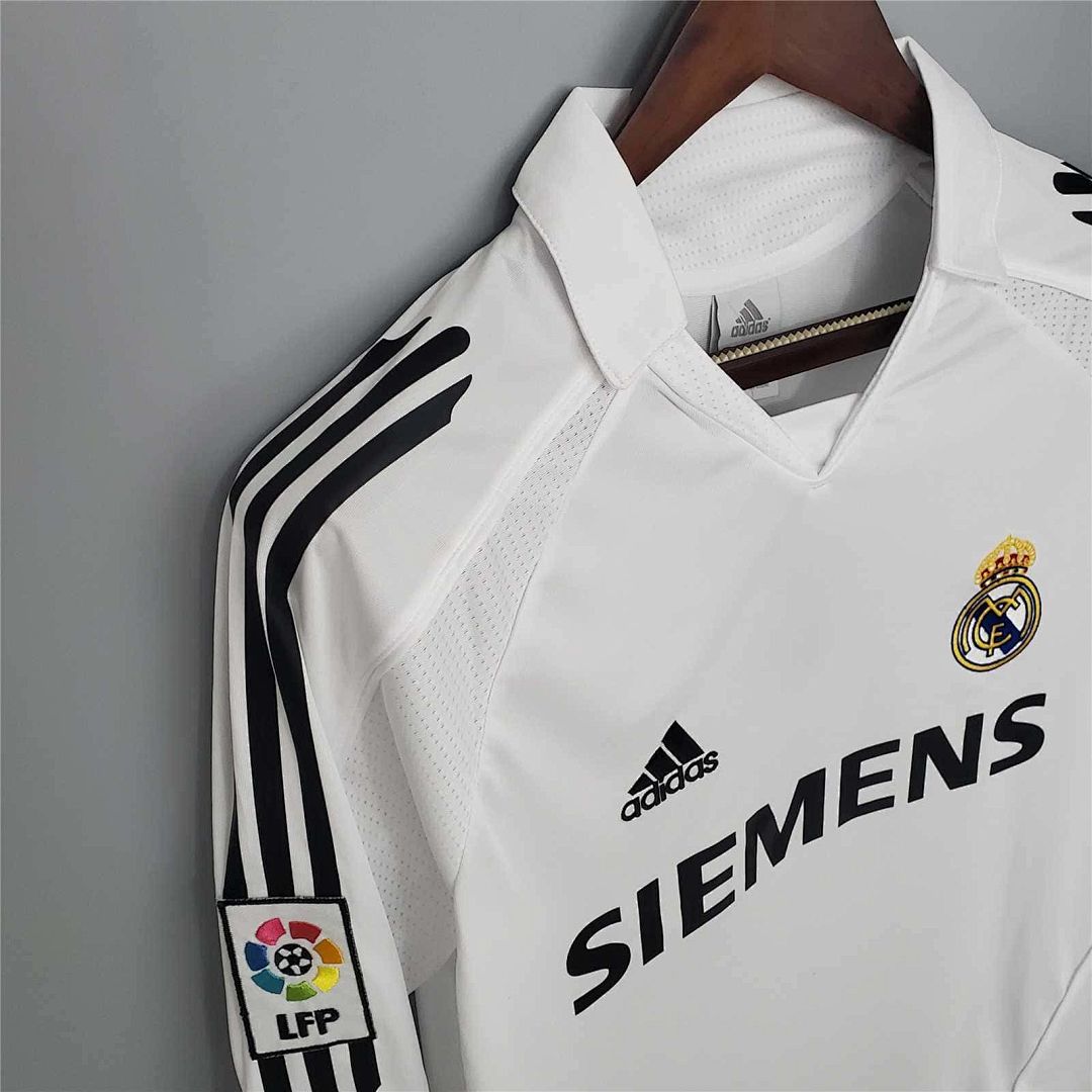 05-06 Real Madrid home long sleeve 5