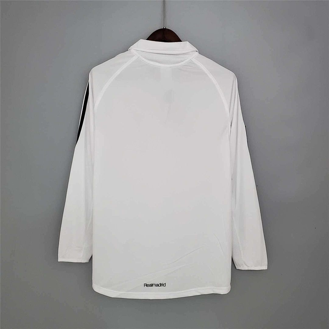05-06 Real Madrid home long sleeve 9
