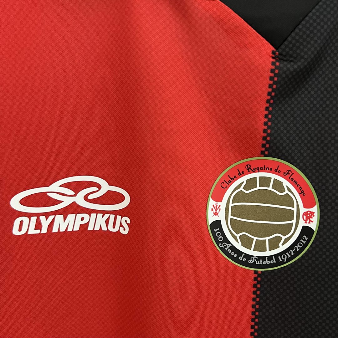 Retro Flamengo 2012 100th Anniversary Home S-4XL 7