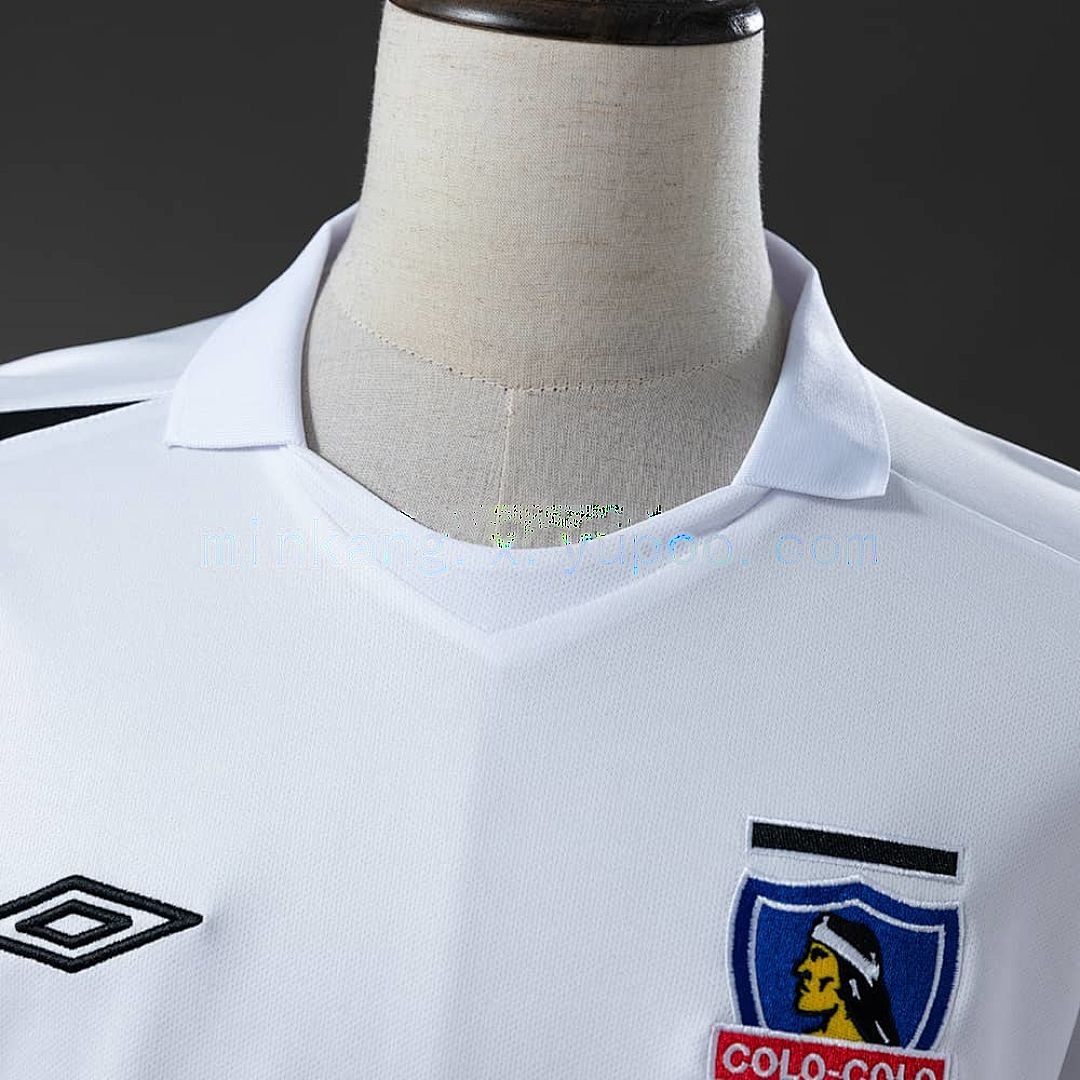 Retro Long Sleeve Colo Colo 2006 Home S-XXL 7