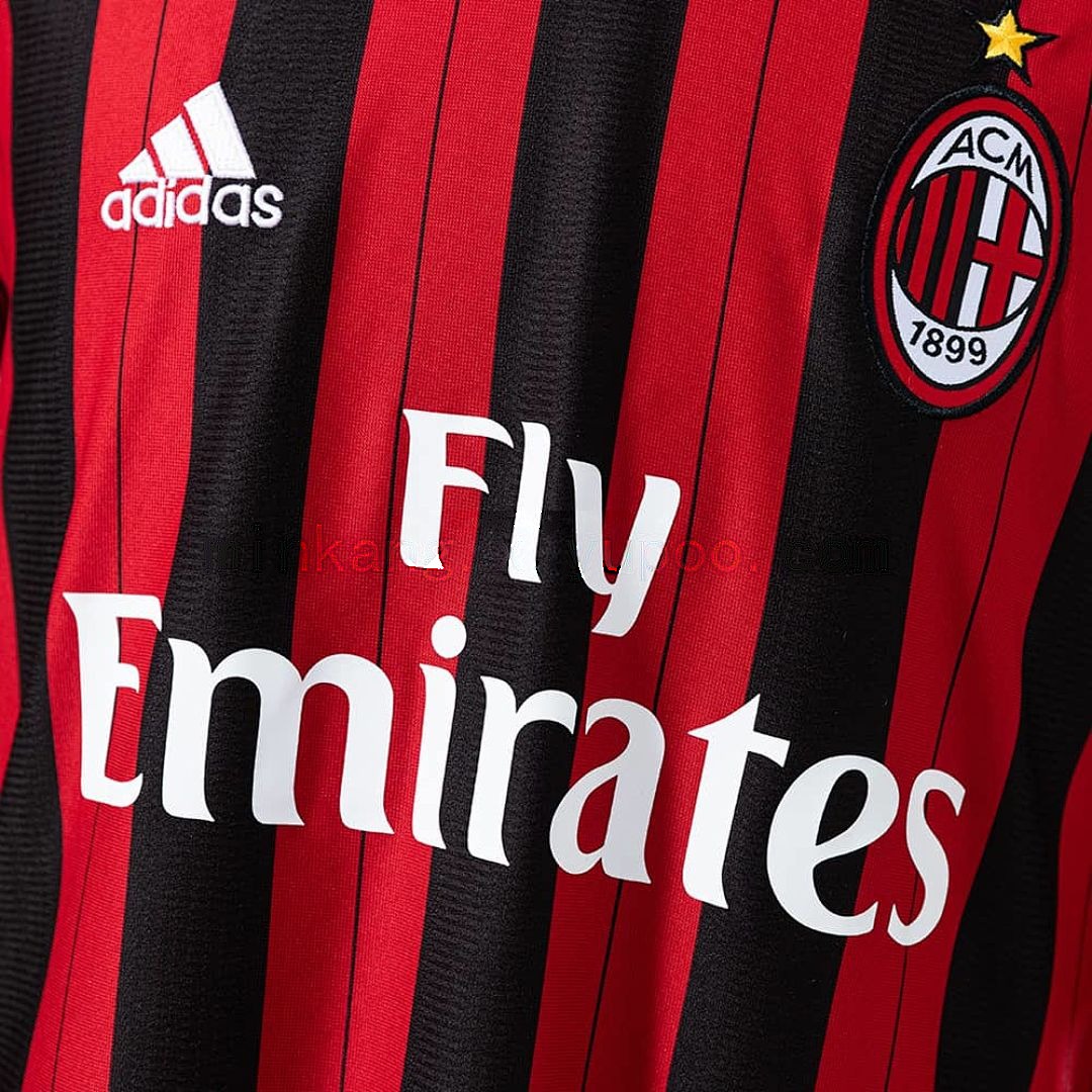 Retro long sleeve AC13_14 Milan home S-XXL 5